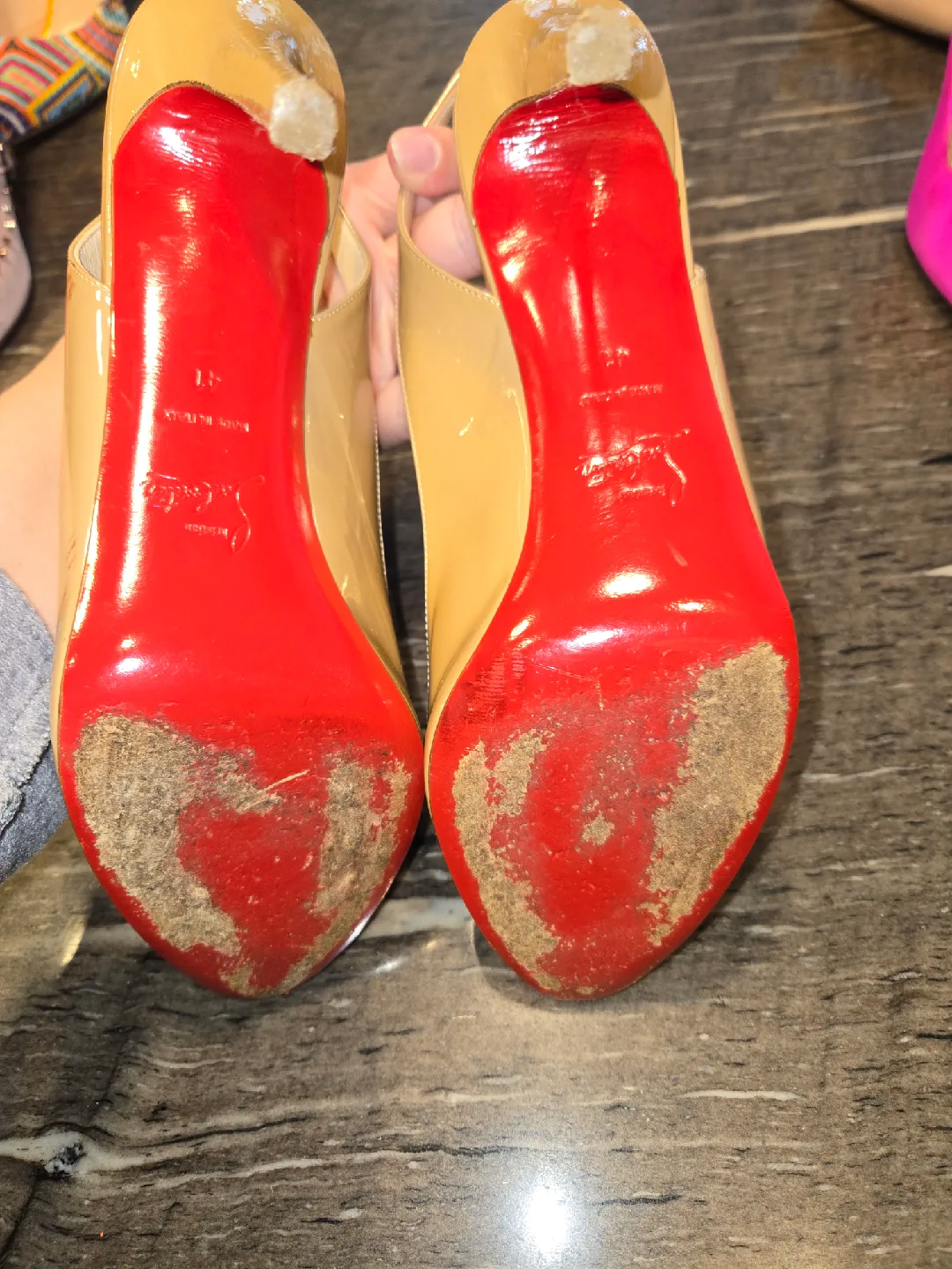 Christian Louboutin Slingback Heels - Size 41 image indicator(4)