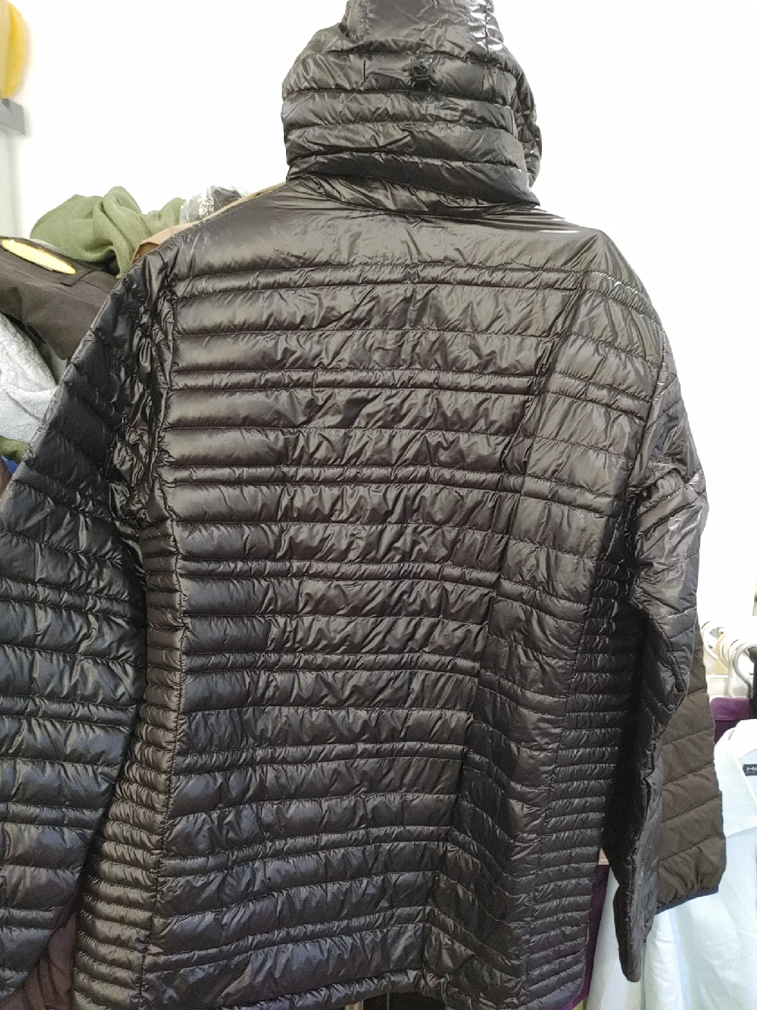 🧡PATAGONIA LIGHTWEIGHT GOOSE DOWN JACKET MENS L MINT CONDITION image indicator(4)