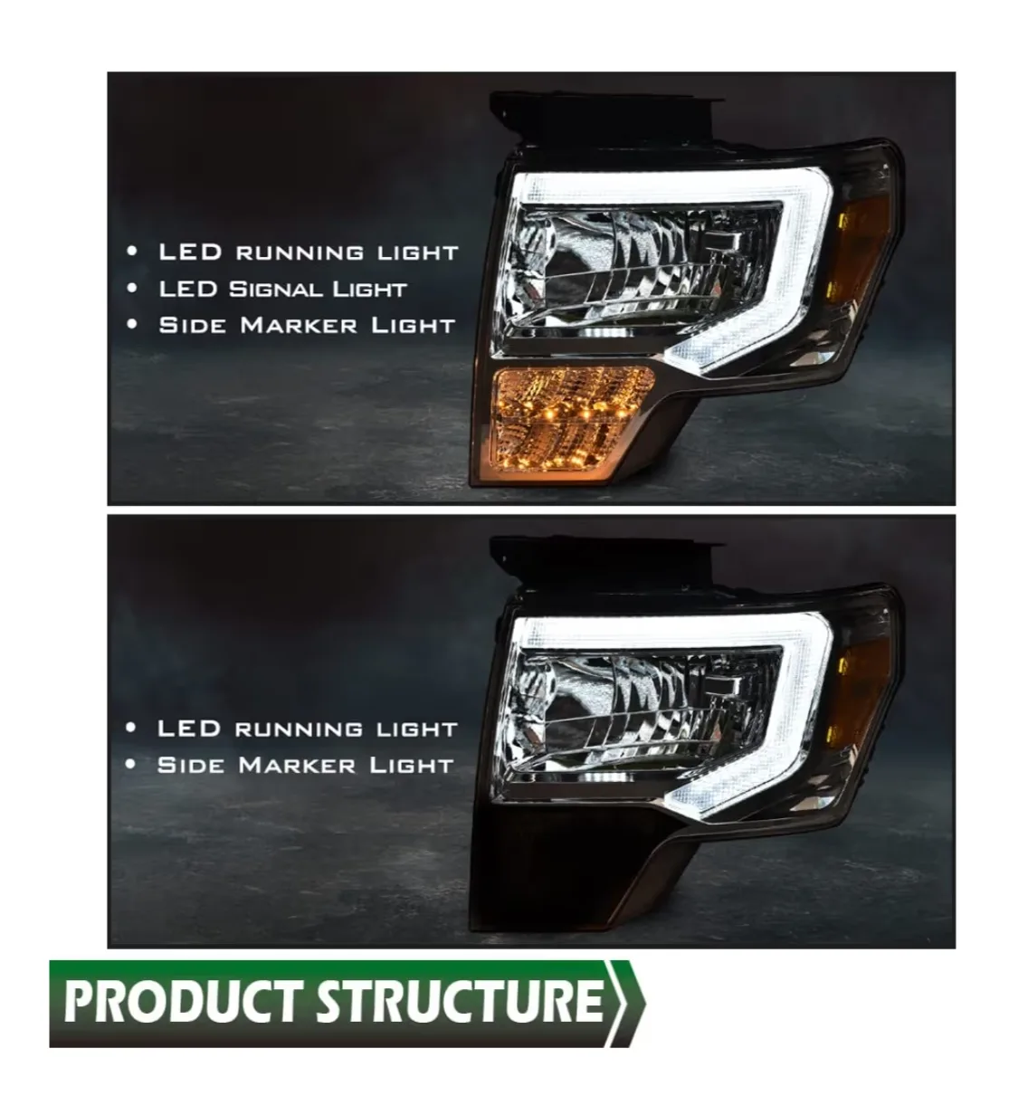 Ford F-150 Headlight Assembly image indicator(8)