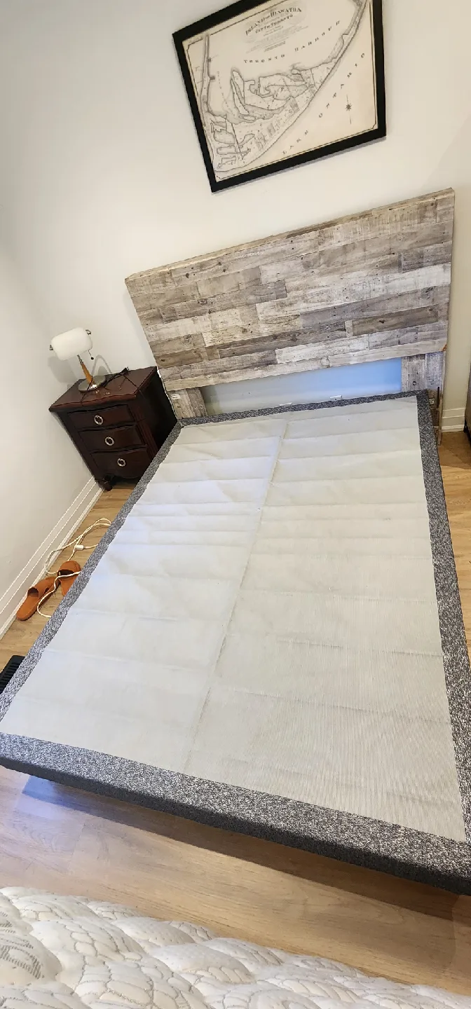 Queen Size Bed Frame with Headboard image indicator(9)