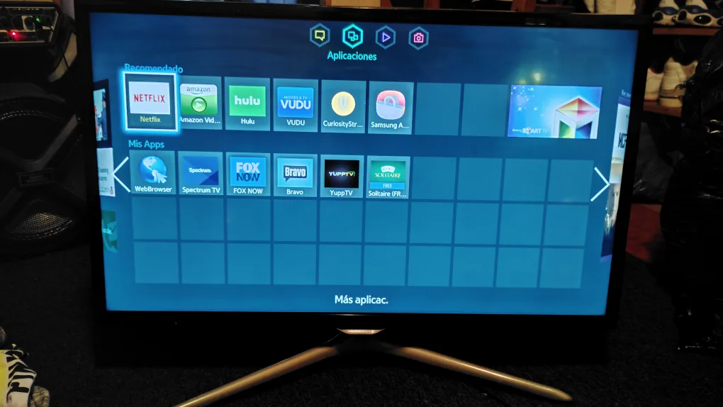 Samsung Smart TV image indicator(2)