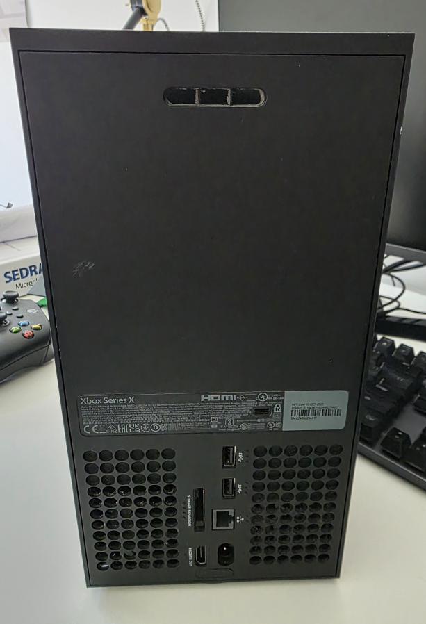 Xbox Series X Console with Games & Controllers - photo 2
