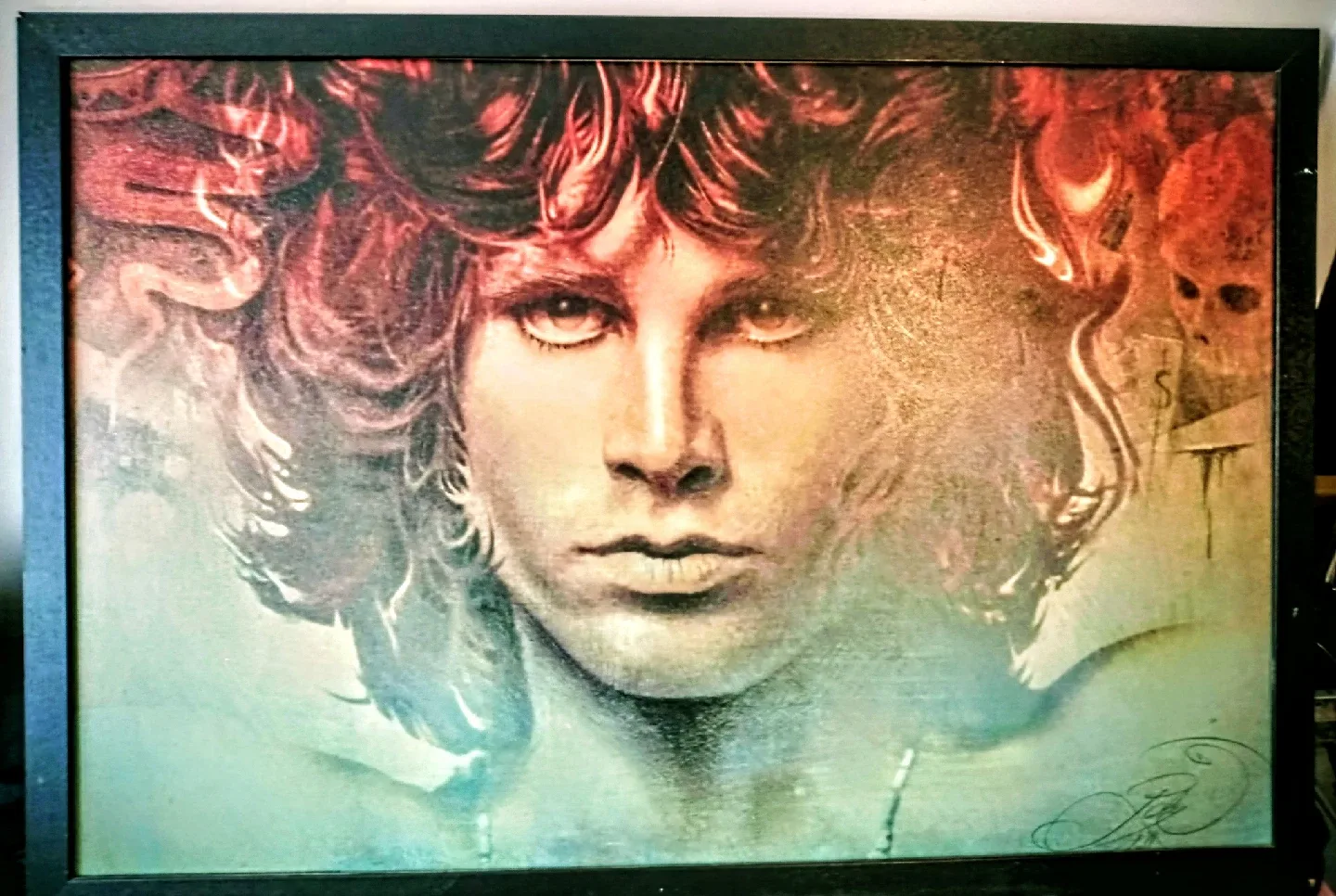 "The Spirit of Jim Morrison" Painting  36"×24" image indicator(2)
