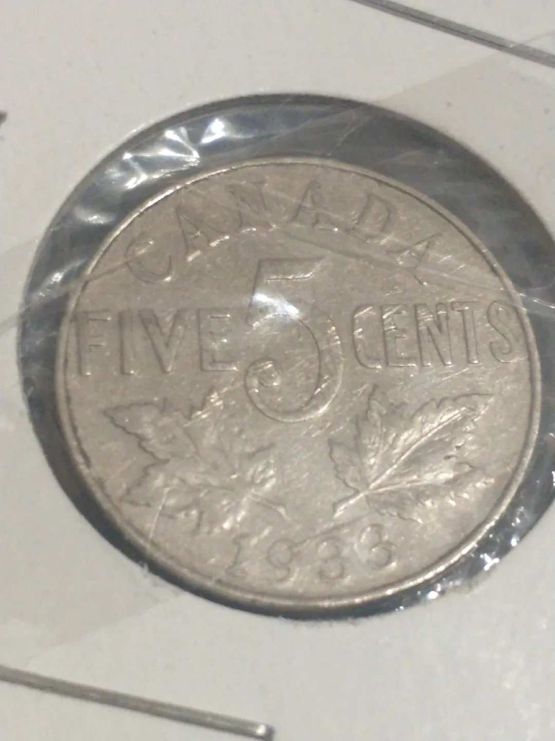 Nice 1933 Canada George V nickel KM #29 image indicator(2)