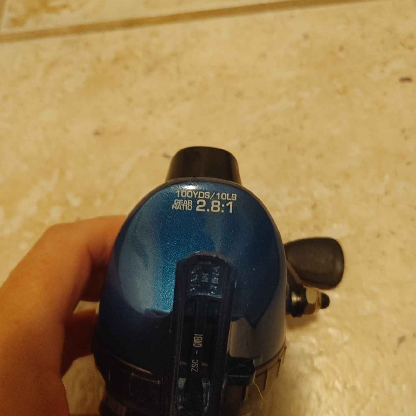 Zebco Fishing Reel - Blue and Brown - photo 4
