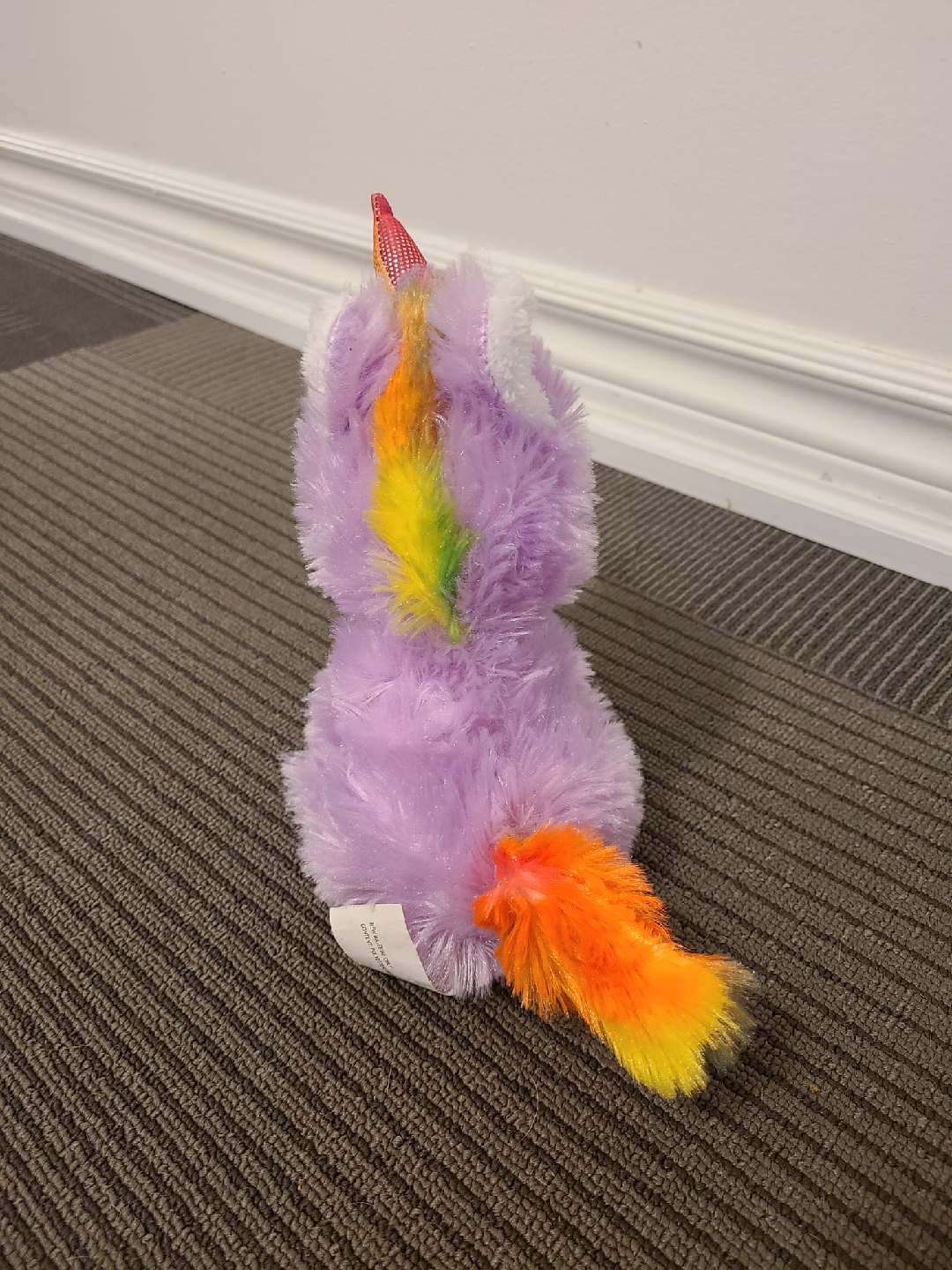 Purple and Rainbow Unicorn Plush Toy - photo 3