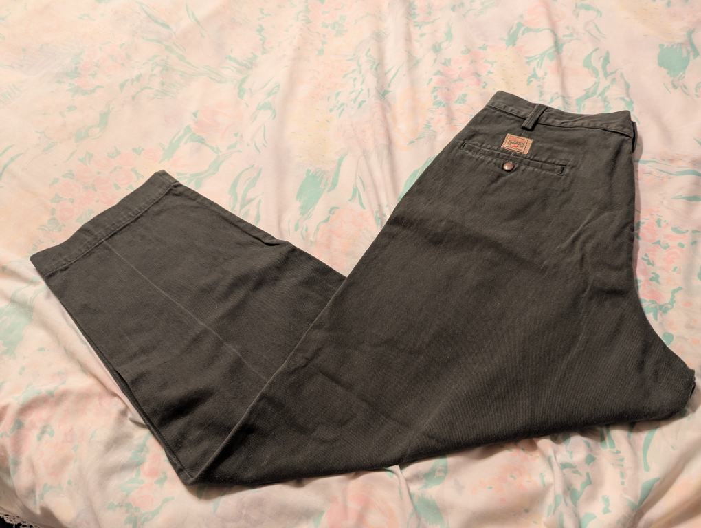 Stussy Olive Green Pants 33x30, downtown Toronto - photo 2