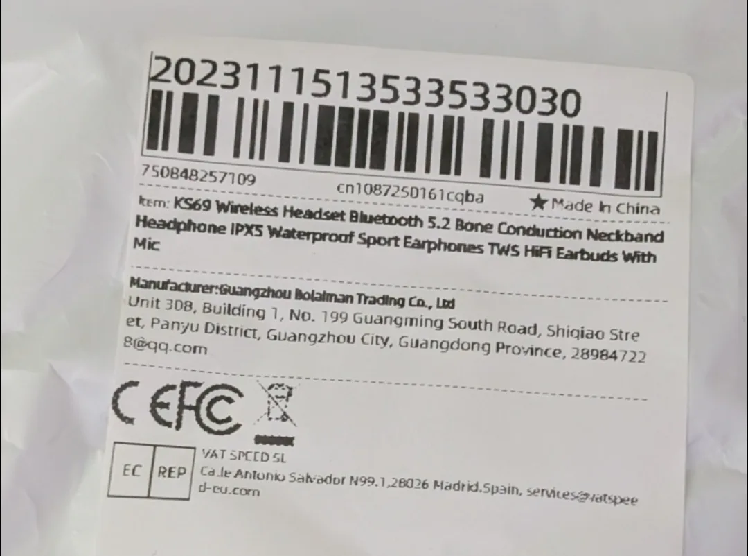 🧡 Bluetooth 5.2 Bone Conduction Headphones image indicator(2)