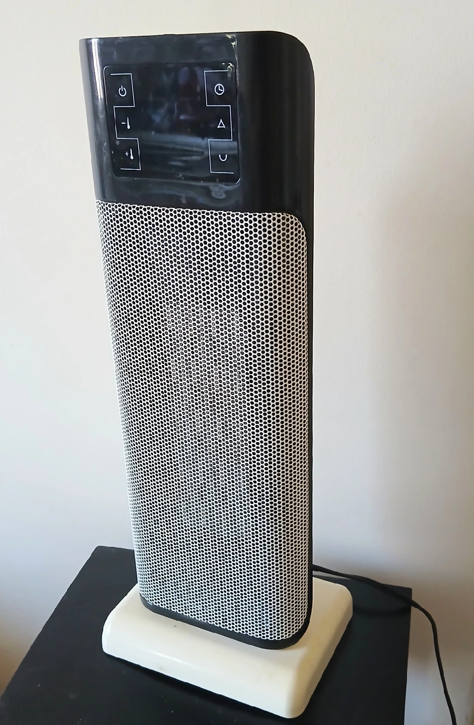 Tower Heater - Black and White