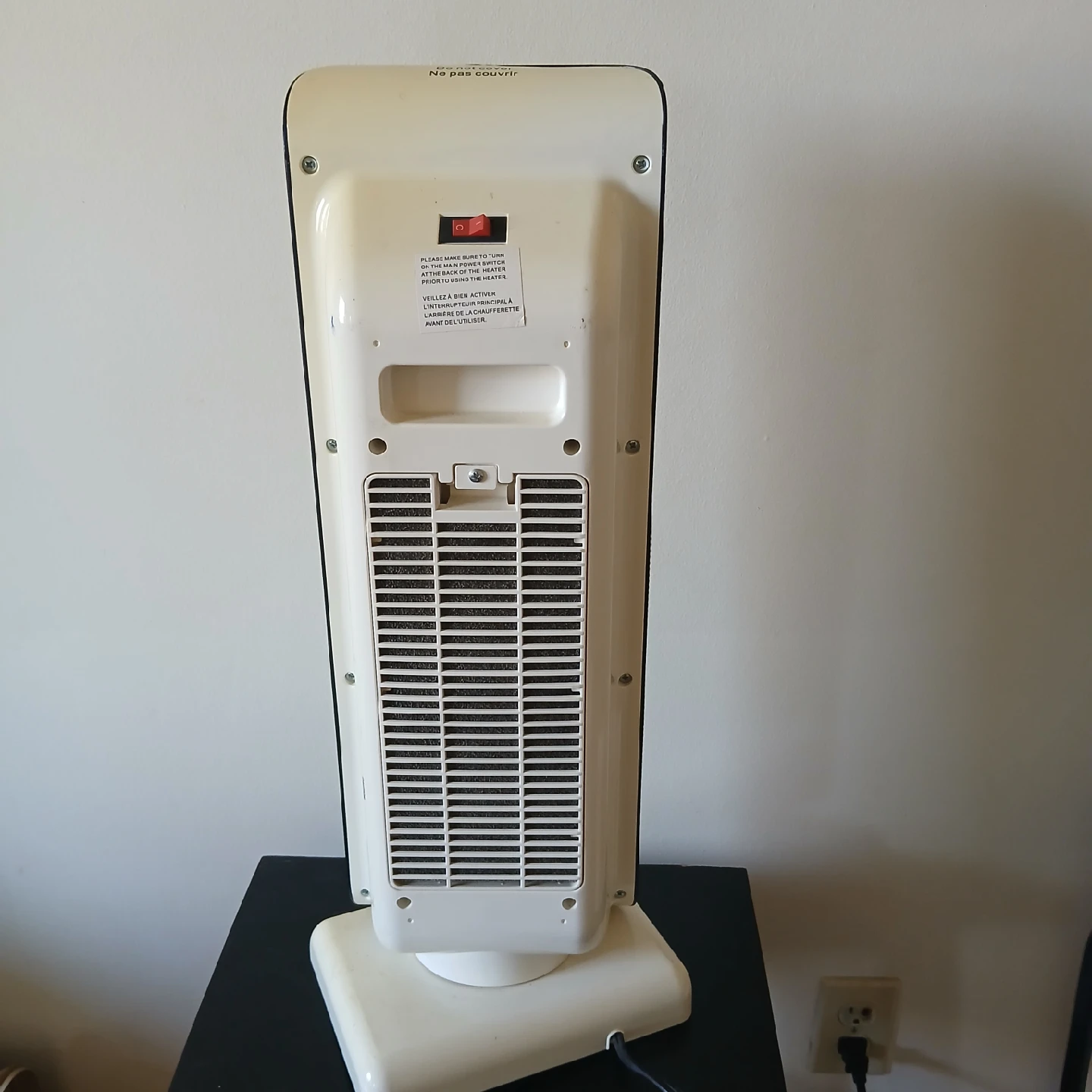 Tower Heater - Black and White - photo 3