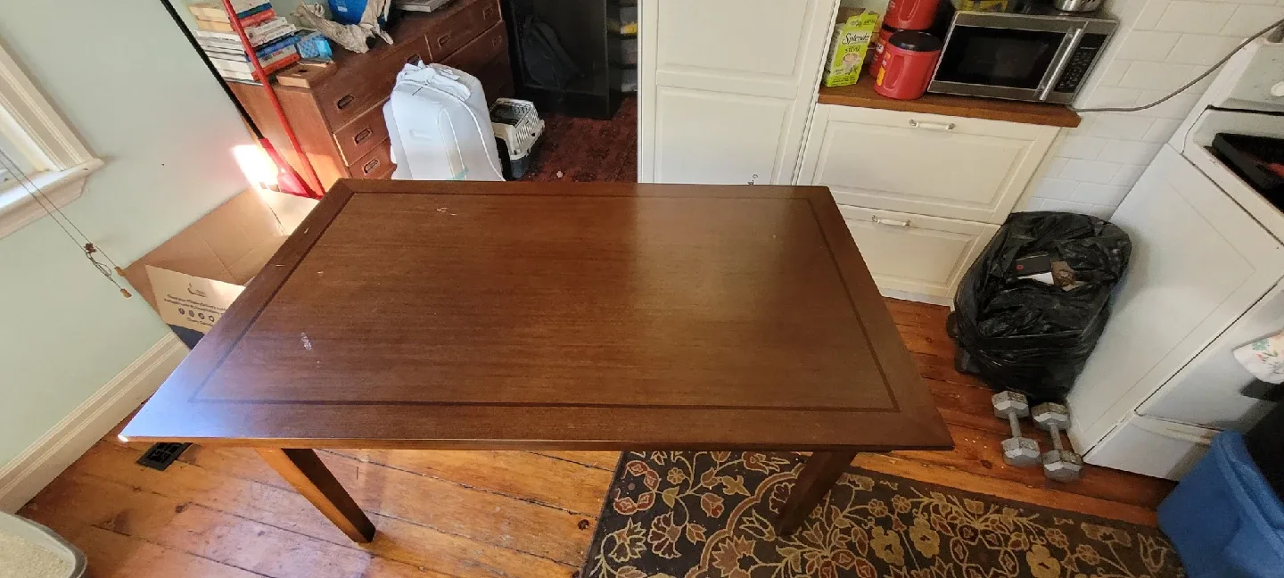 Wooden Dining Table - 5 ft x 3 ft x 2.5 ft image indicator(2)