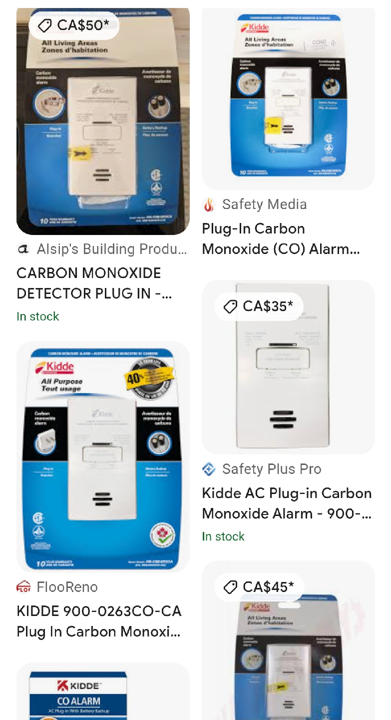 New Kidde Carbon Monoxide Alarm - Plug-in - photo 3