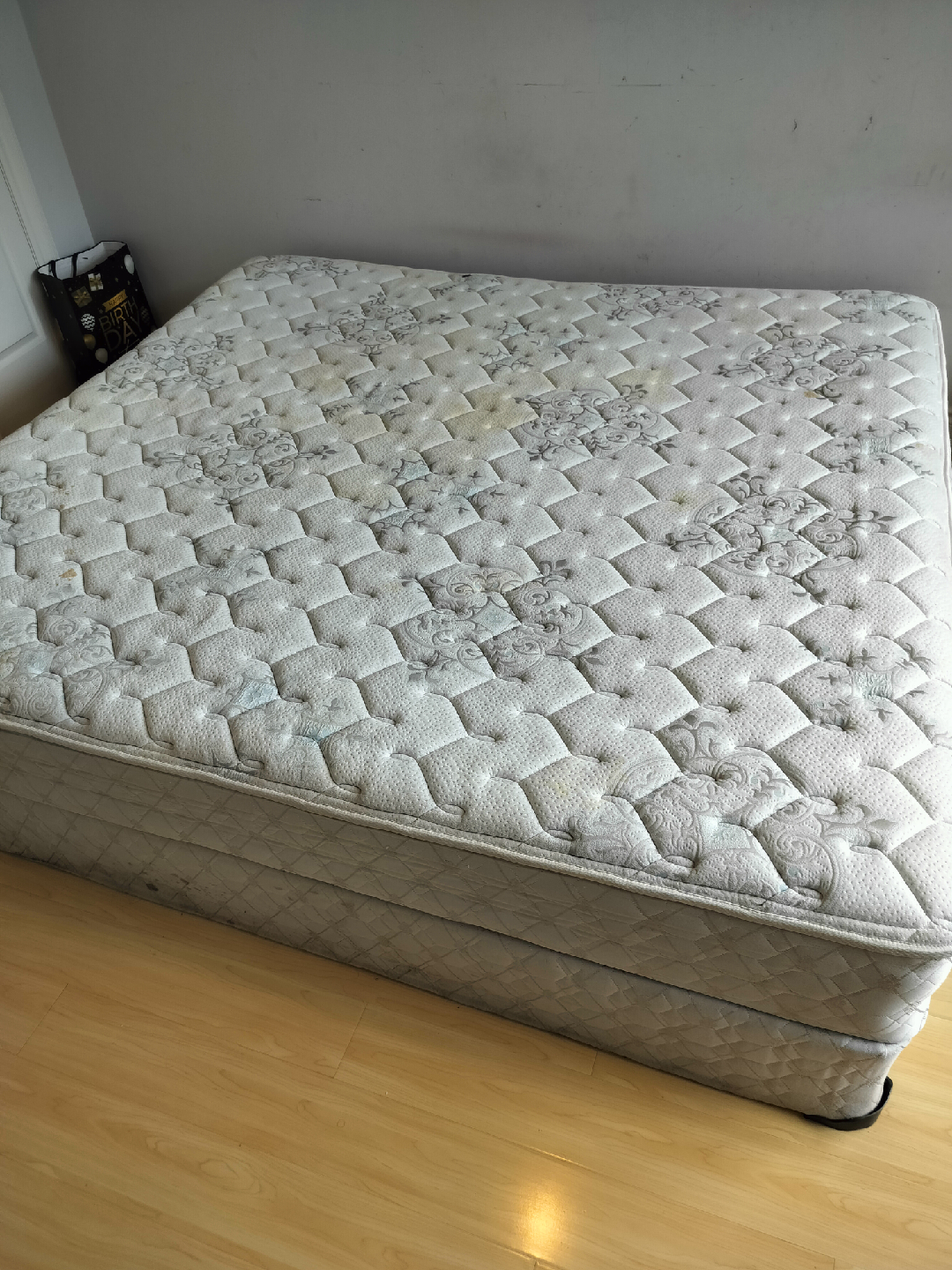 King size mattress and box - FREE - photo 2