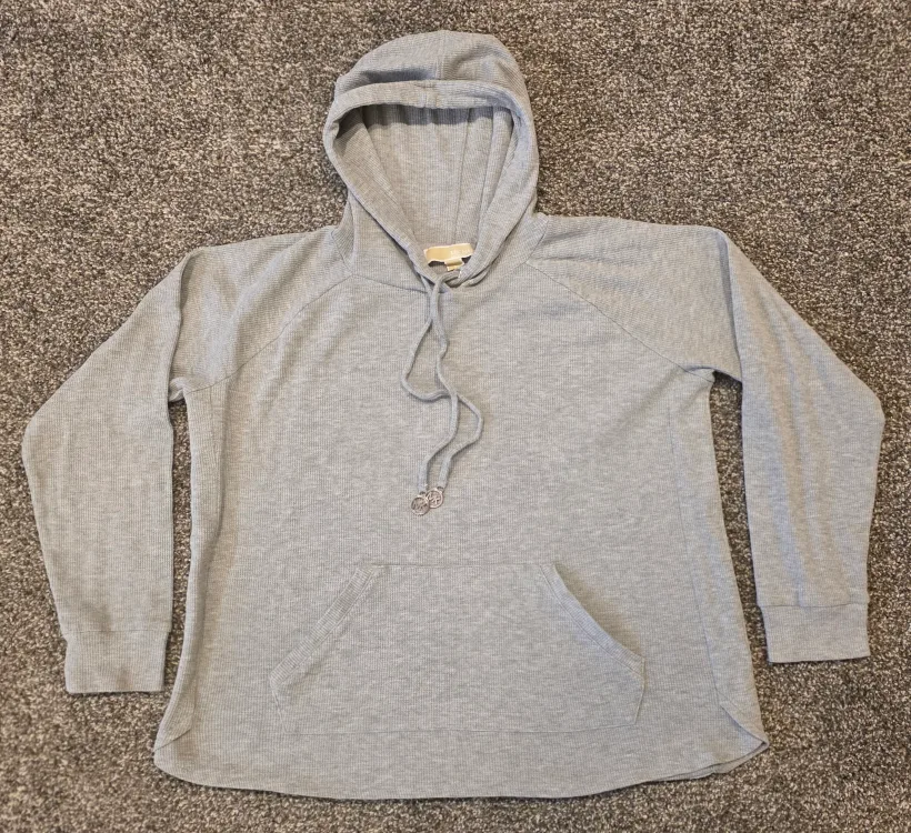 Michael Kors Gray Hoodie - Sz Large thumbnail
