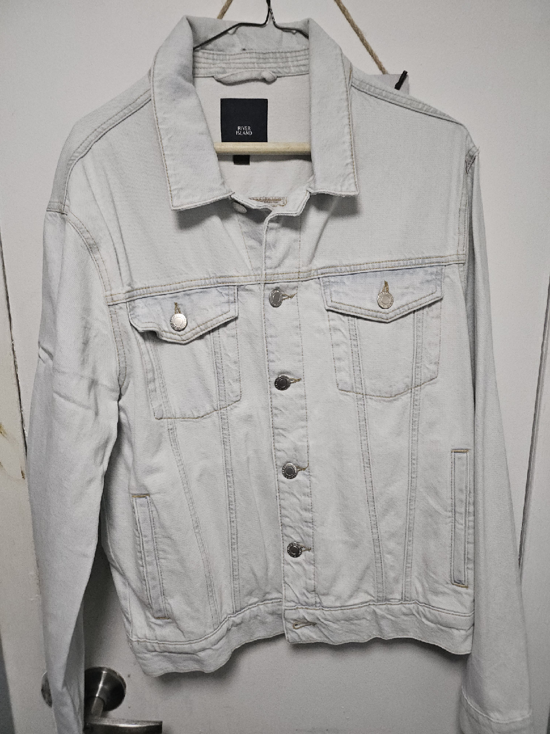 River Island Denim Jacket - Size M