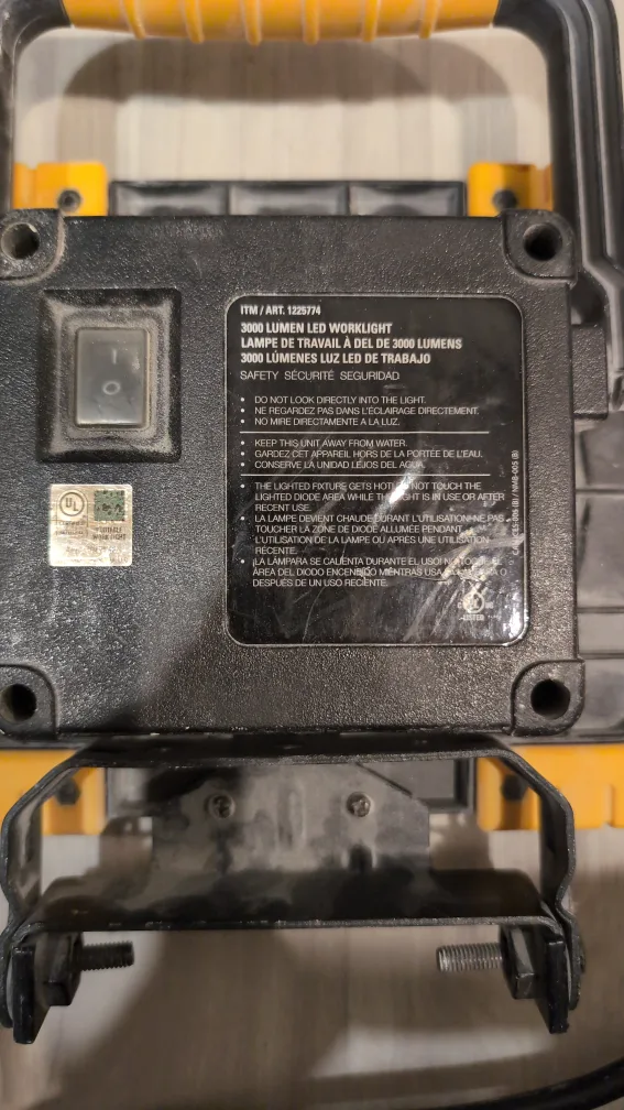 CAT 3000 Lumen LED Worklight image indicator(2)