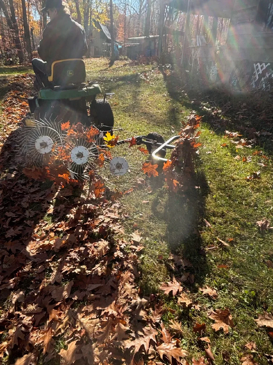 Yard Estate Rake Tool for Lawn Tractor image indicator(3)