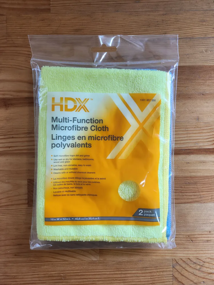 HDX Multi-Function Microfibre Cloth - 2 Pack thumbnail