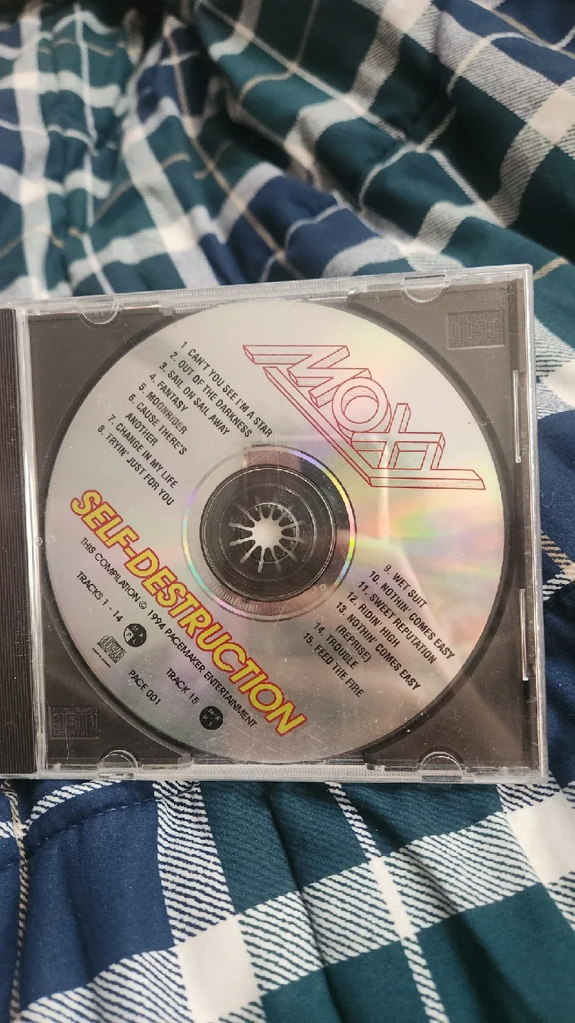 Moxy - Self-Destruction CD