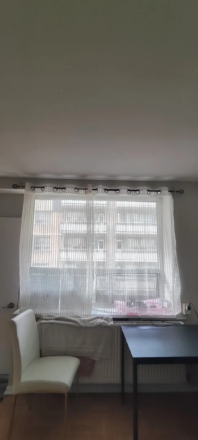 Half white Sheer Curtains thumbnail