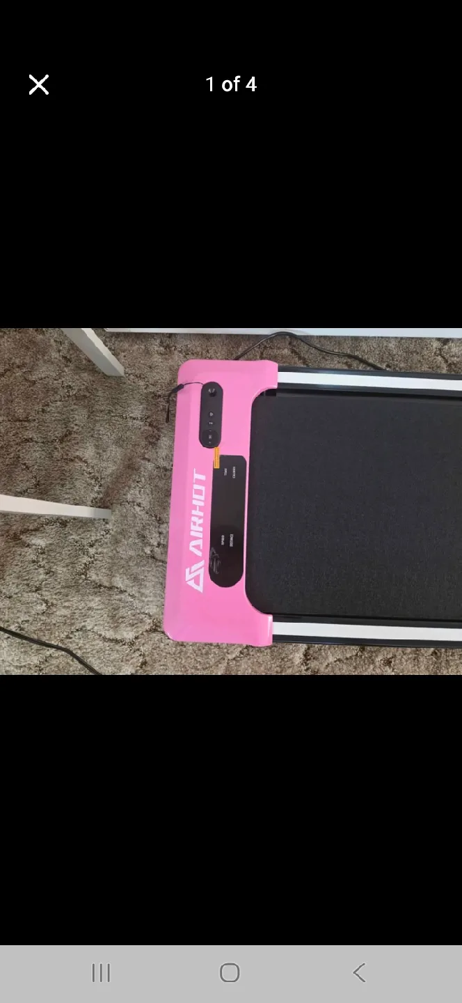 AIRHOT Pink Walking Pad Treadmill