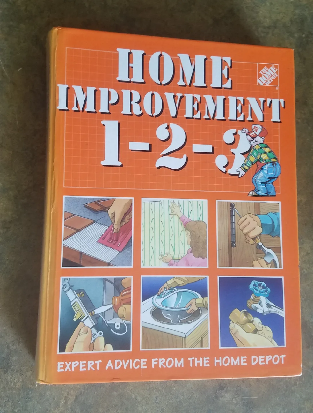 Home Improvement 1-2-3 Hard Cover Book Good Condition thumbnail