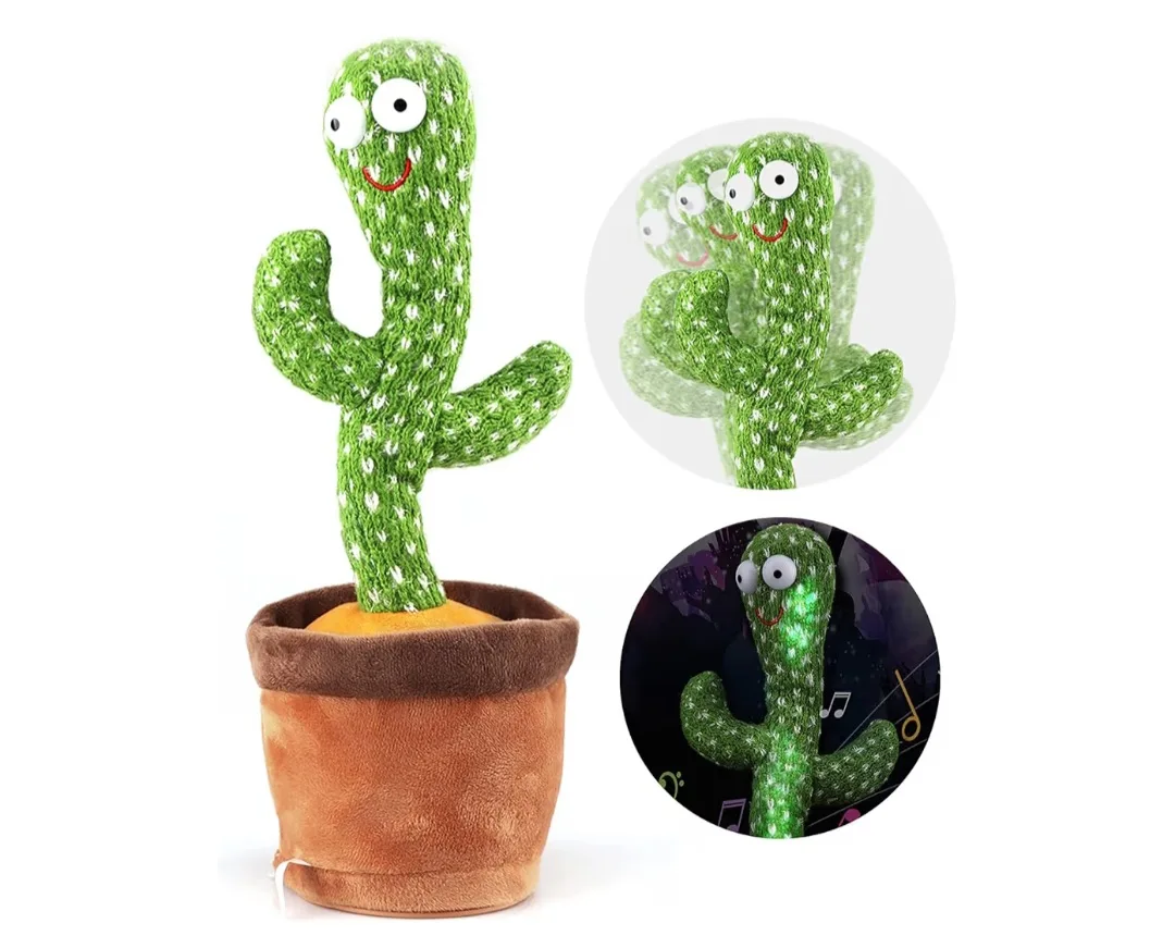 Dancing Cactus Toy - Sings & Dances!