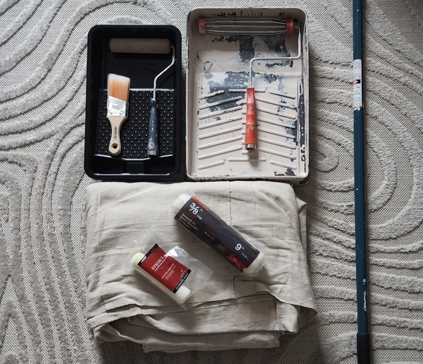 Wall Paint Job Tools