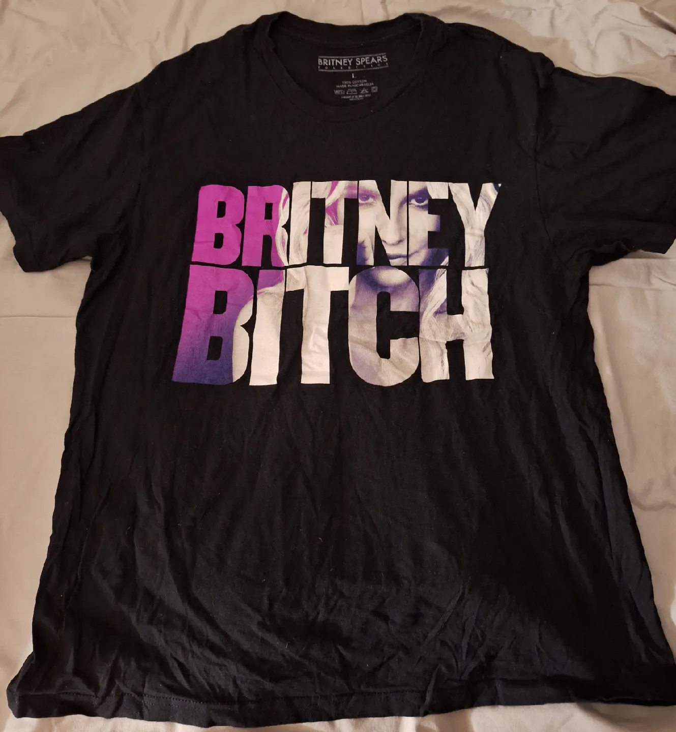 Britney Spears Graphic Tee - Size L thumbnail