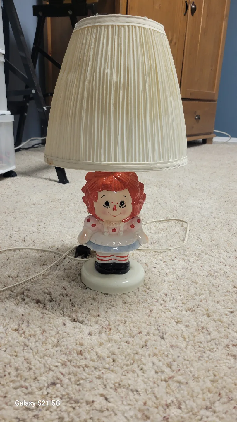 Raggedy Ann Lamp image indicator(4)