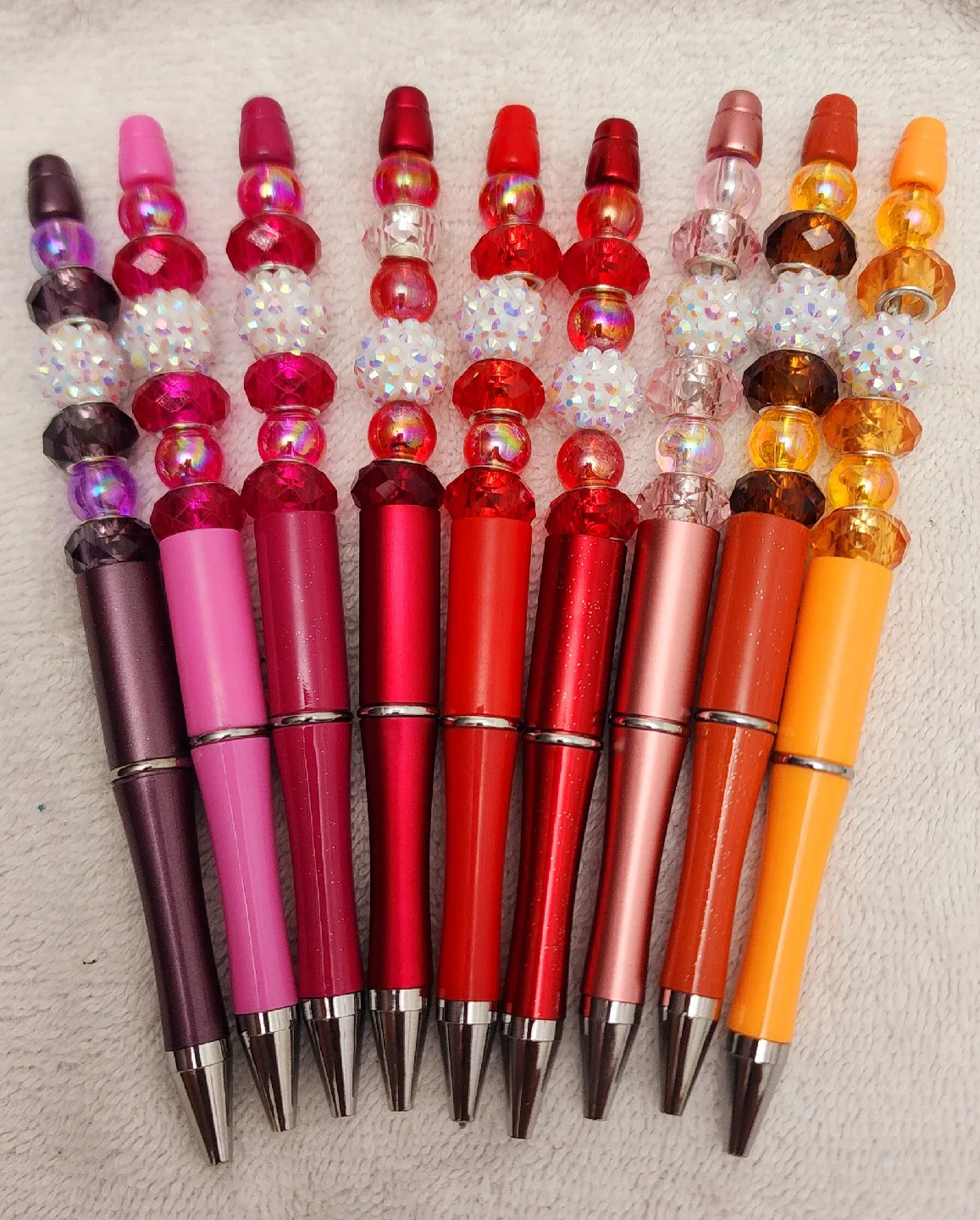 Handmade Beaded Pens - Colourful & Unique!