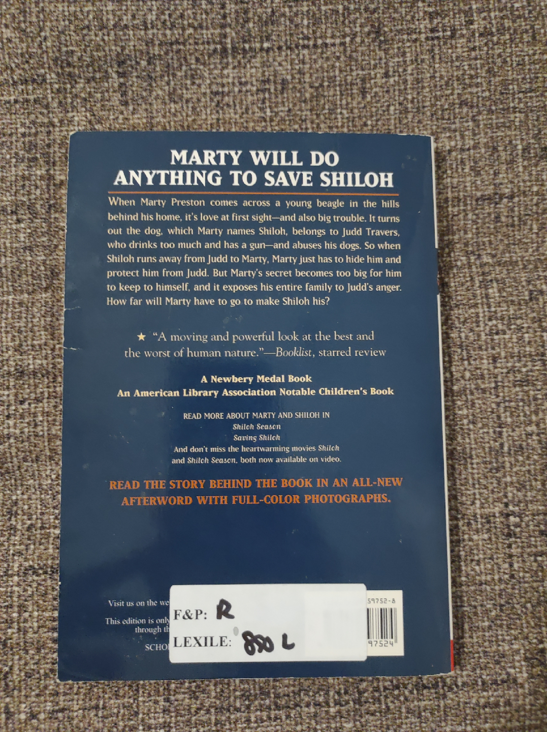 Shiloh by Phyllis Reynolds Naylor - photo 2