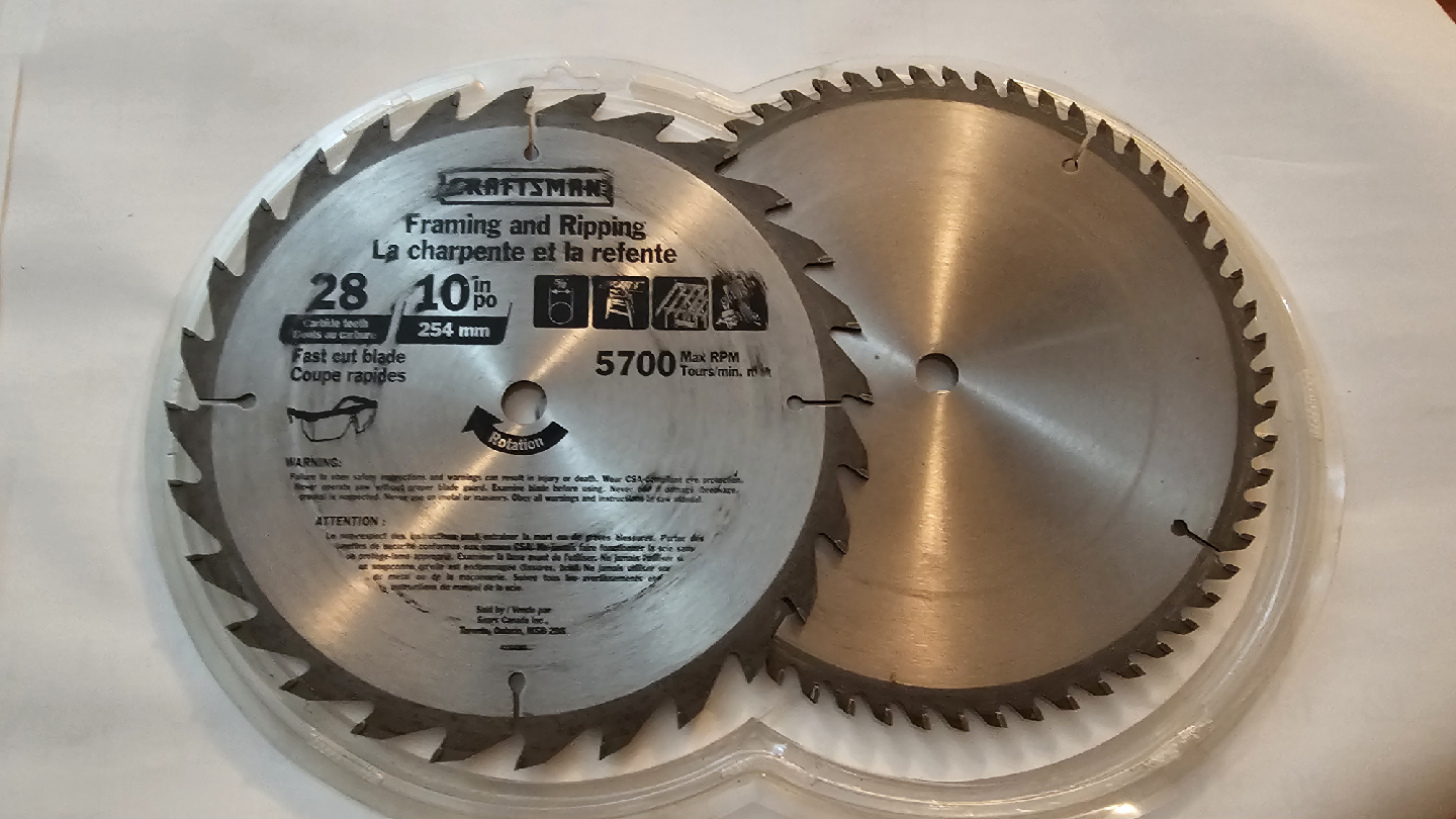 Craftsman Framing & Ripping Saw Blade 10 inch