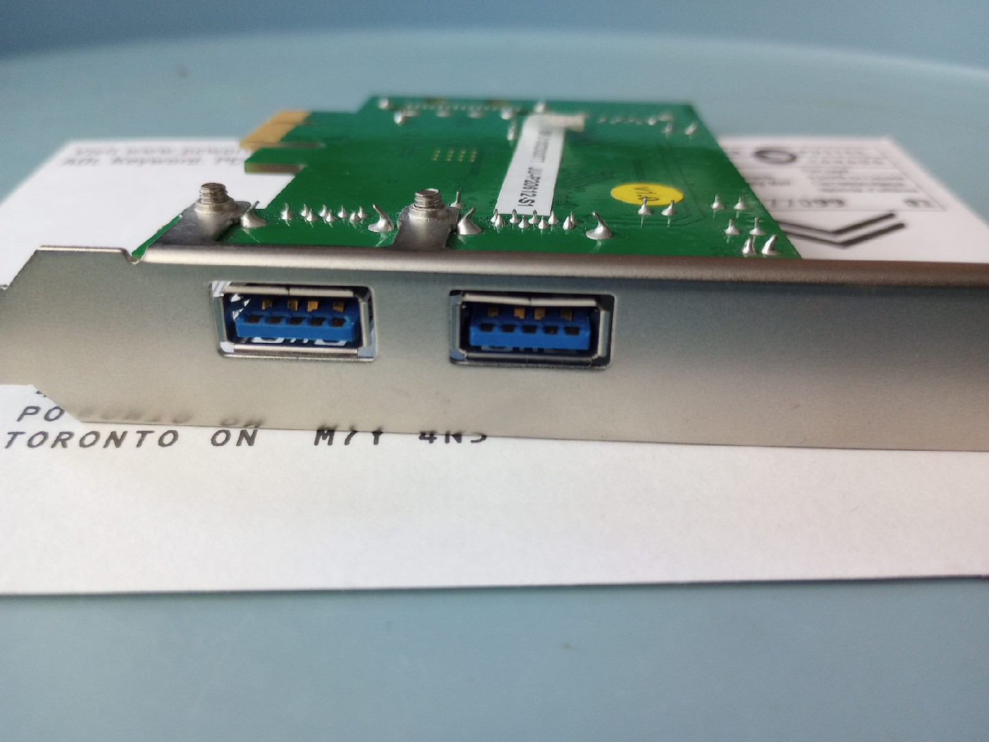 USB 3.0 PCI Express card