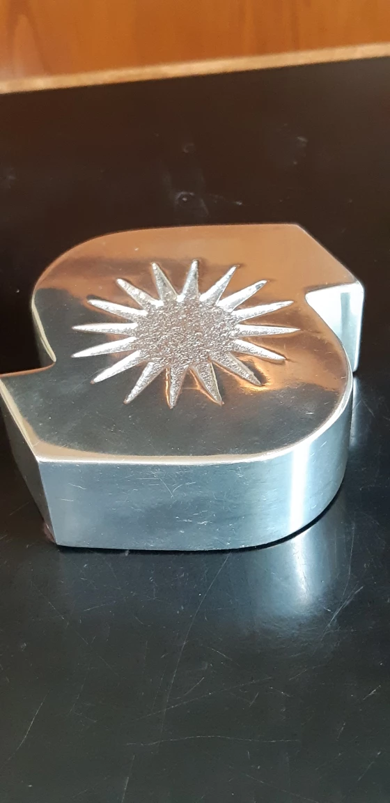 Hoselton Paperweight - Hand Cast Aluminum