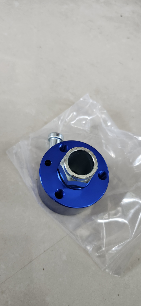 Blue Steering Wheel Quick Release Disconnect Hub 3/4"
