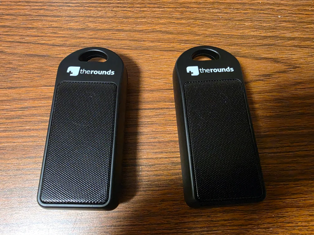 2 Portable Bluetooth Speakers - Black thumbnail
