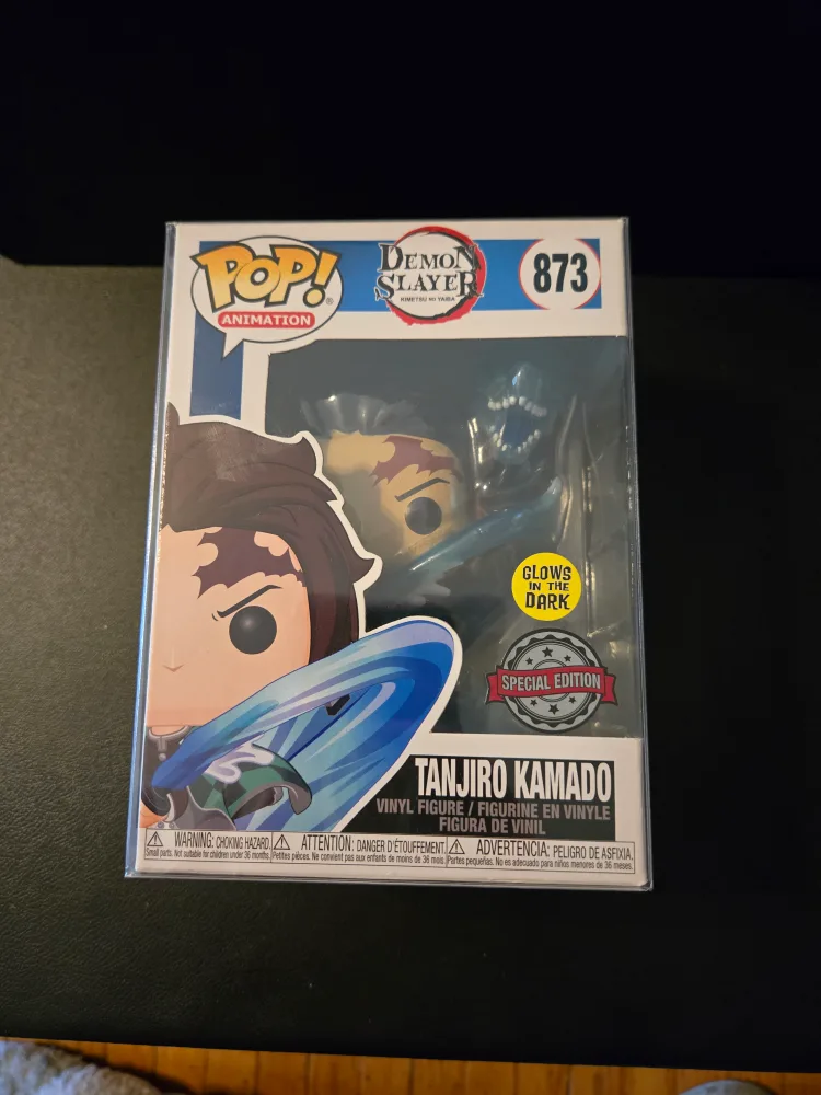 New Funko POP! Demon Slayer Tanjiro Kamado #873 thumbnail