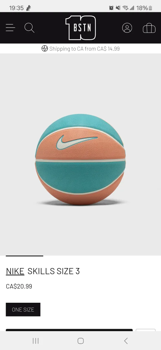 Nike Pink & Mint/ Purple & Green Skills Mini Basketballs image indicator(2)