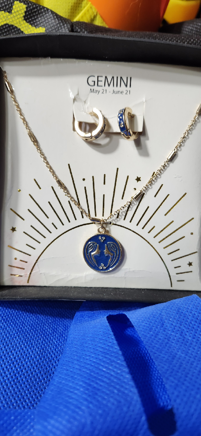Gemini Necklace & Earring Set - May 21 to June 21 - photo 2
