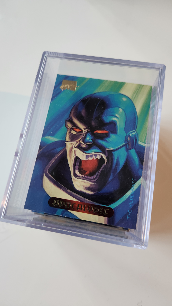 1994 Marvel Masterpiece Trading Cards - NEAR Complete Base Set