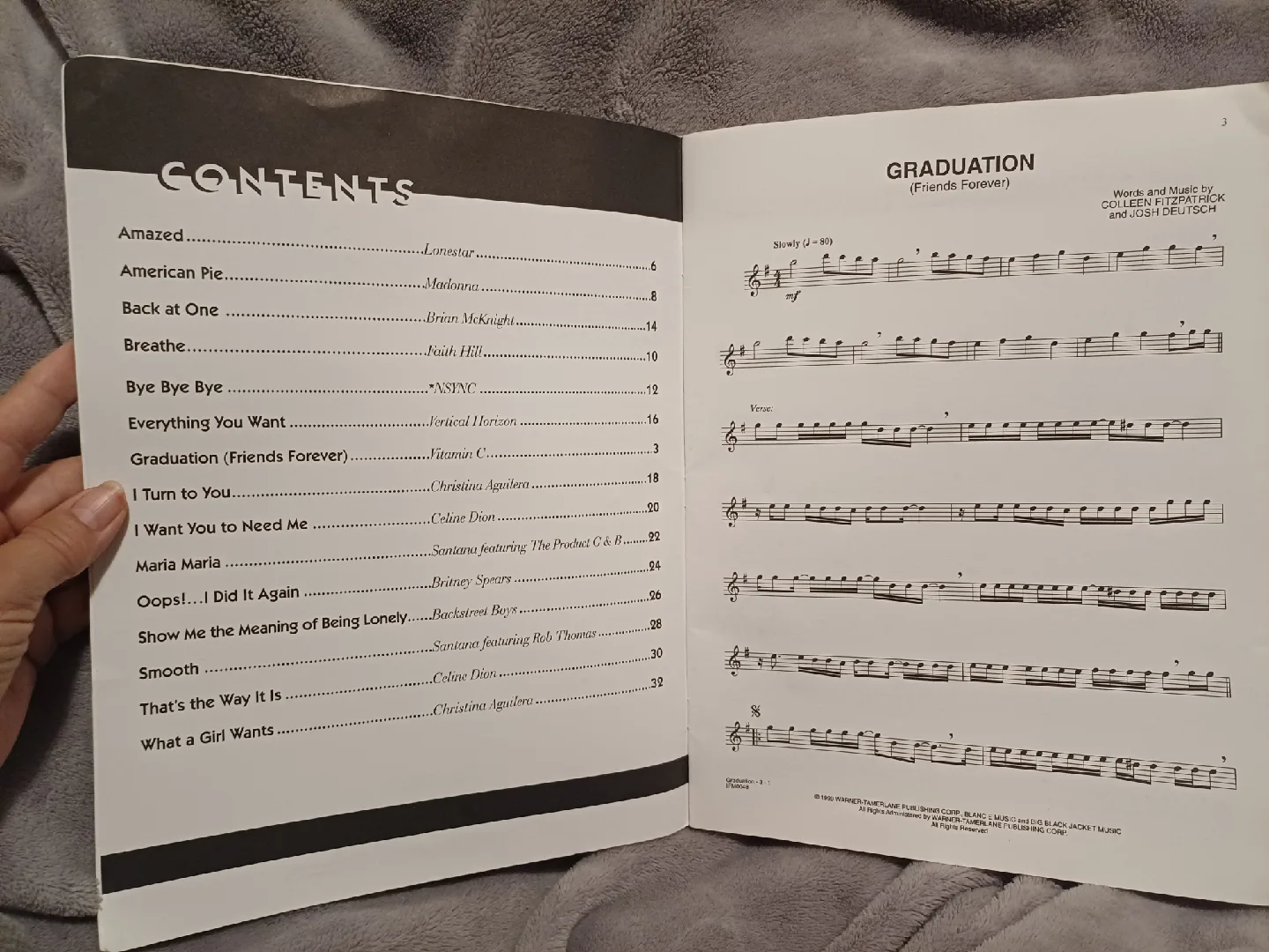 Hot Pop Singles of 2000 Alto Saxophone Sheet Music book image indicator(3)