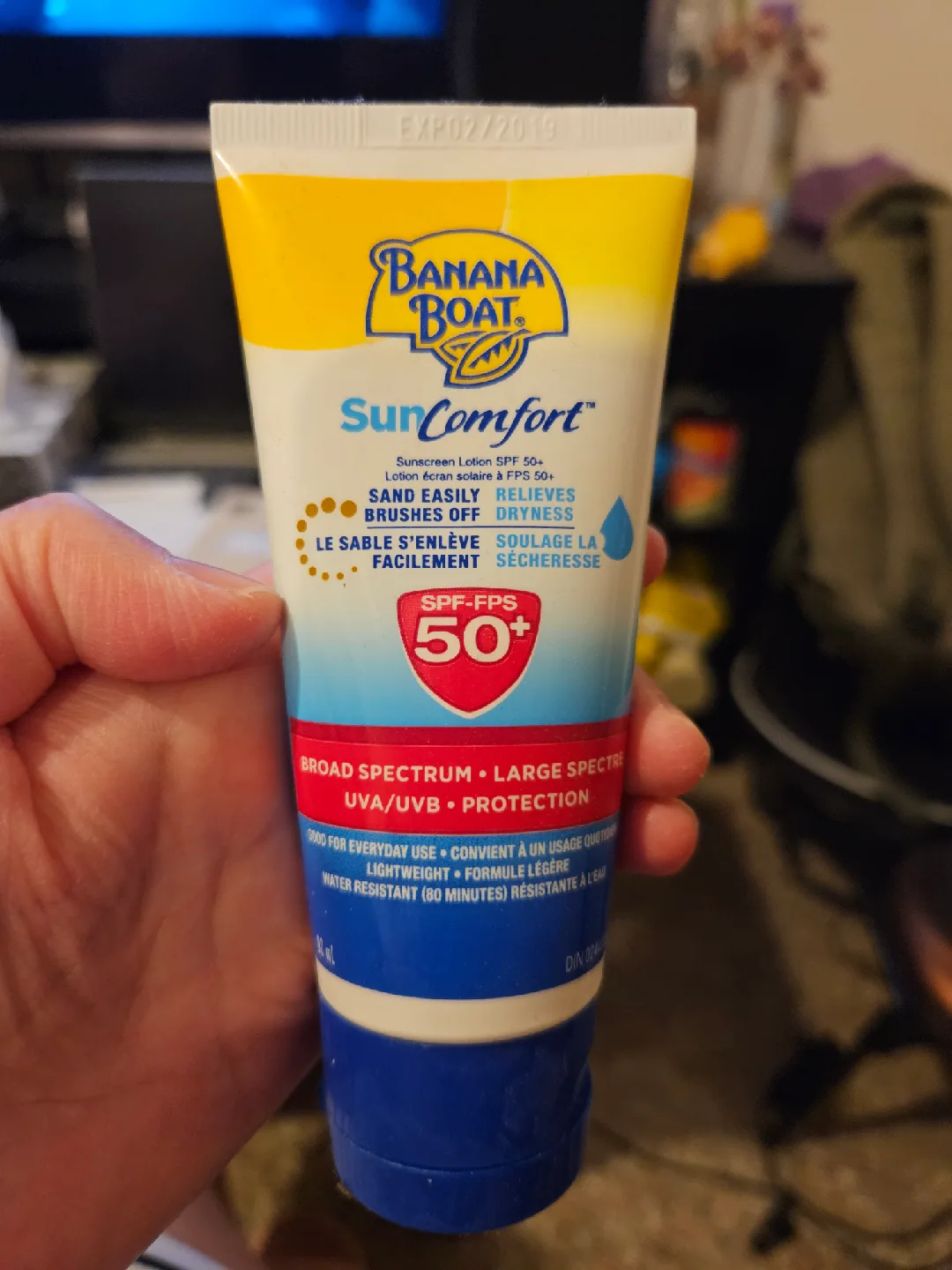 Banana Boat SunComfort SPF 50+ Sunscreen