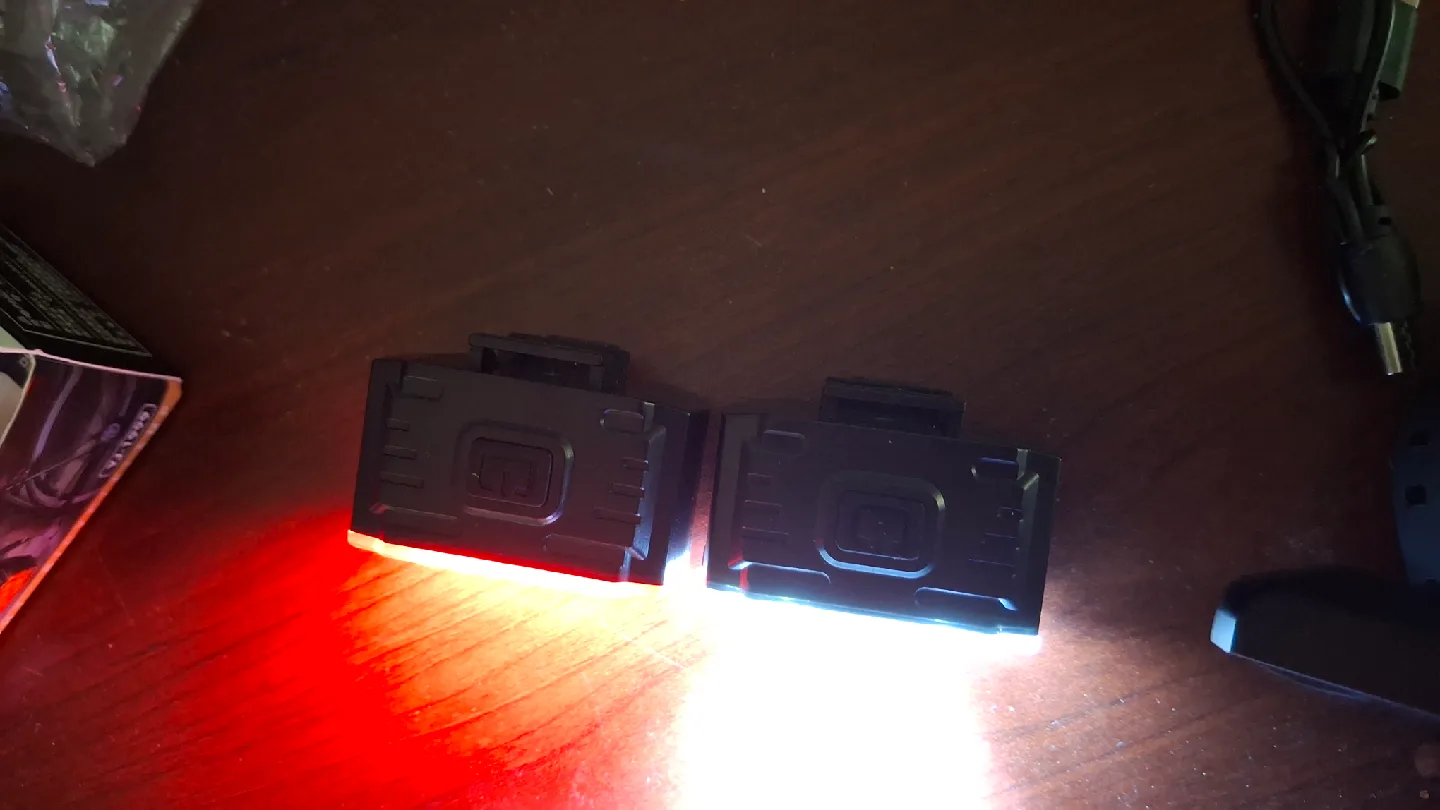 USB Bike Light Set - Front (White) & Rear (Red) ❤️ image indicator(2)