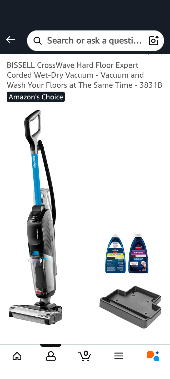 BISSELL CrossWave Hard Floor Expert - 3831B