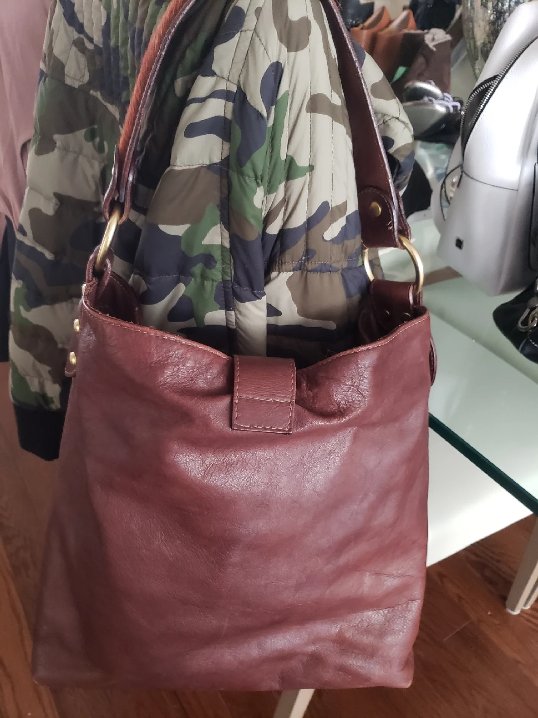 Maurizio Taiuti Leather Bucket Bag - photo 2
