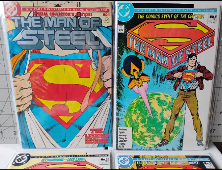 Man of Steel Superman Complete Run 6 Issues