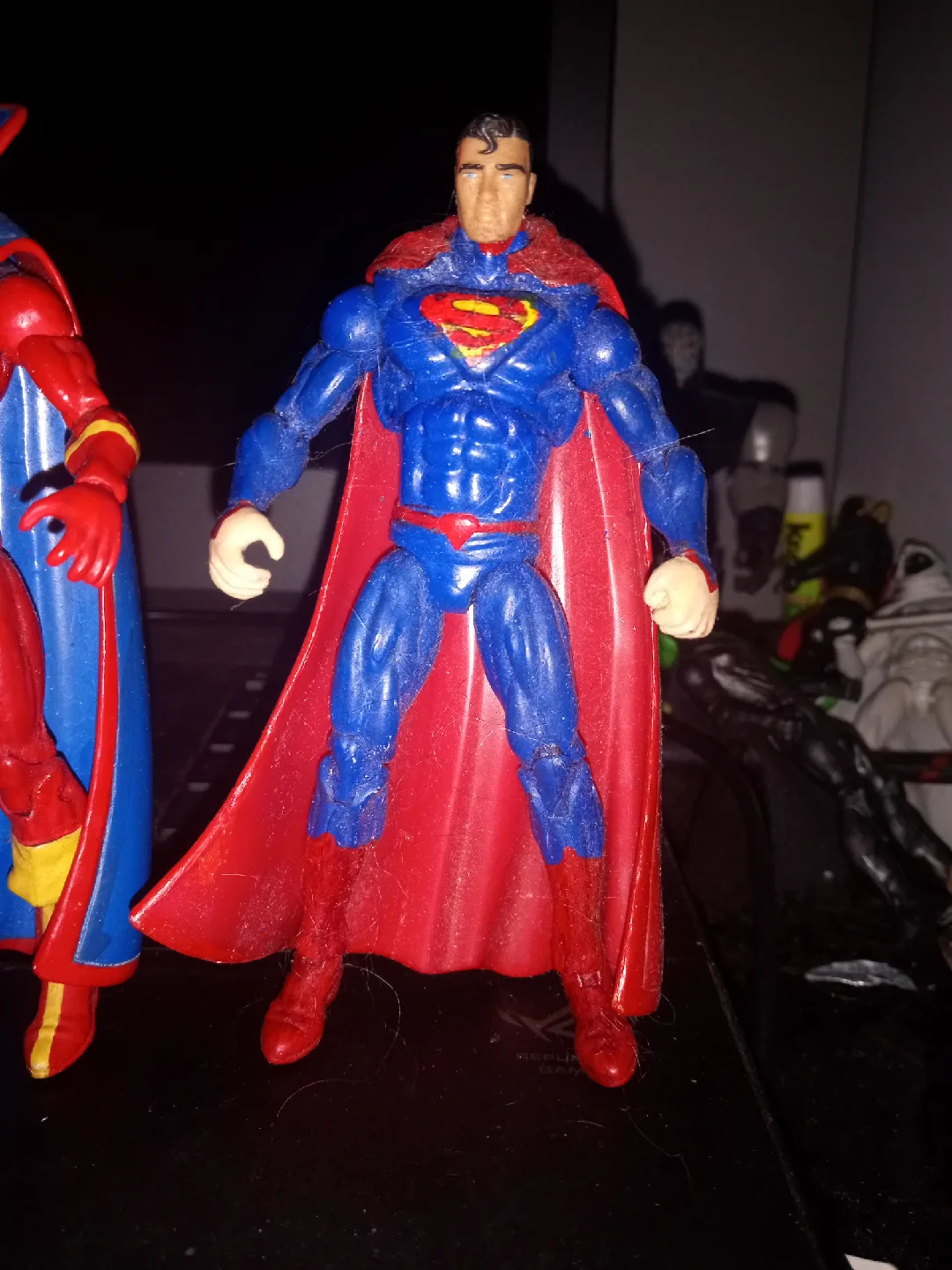 Rare Custom Dc Marvel Red Tornado 🌪️ Superman Action Figure image indicator(4)