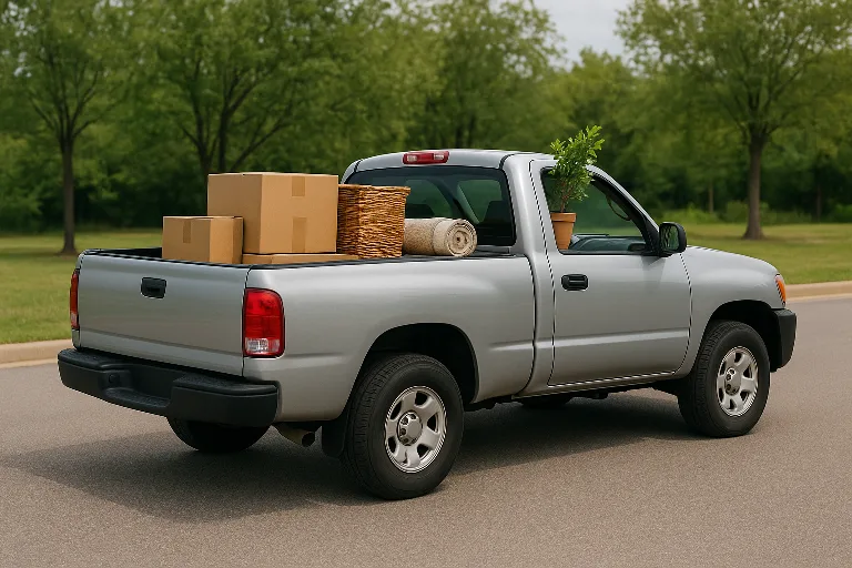 delivery truck available for deliveries