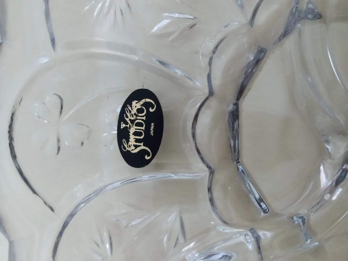 Crystal Studios Japan Divided Serving Dish image indicator(2)